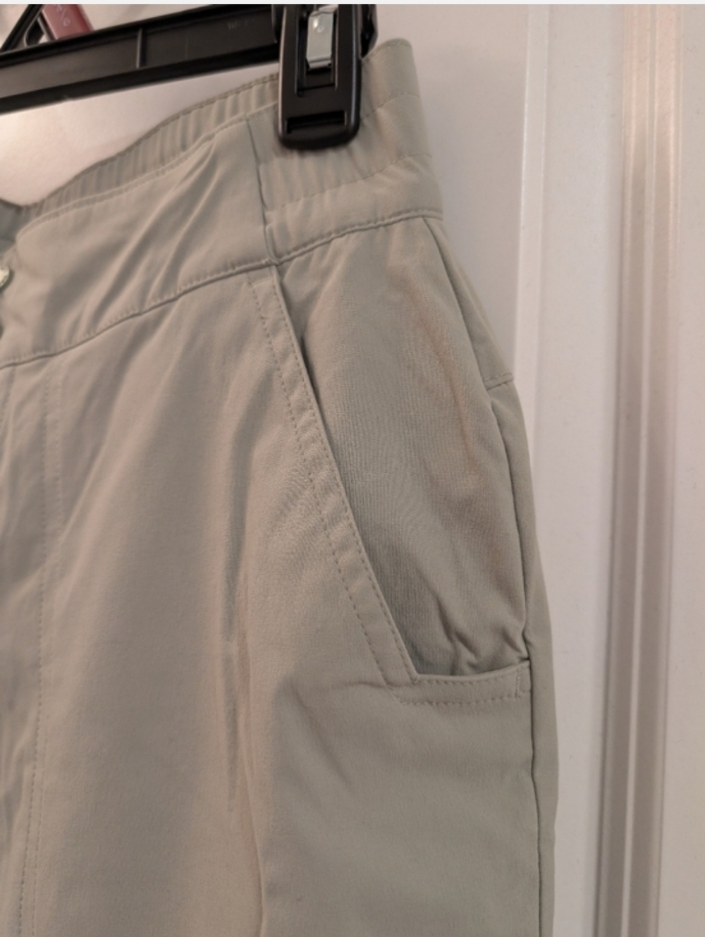 Light Green Women's Columbia Hiking Pants - Picture 6 of 11